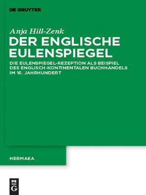 cover image of Der englische Eulenspiegel